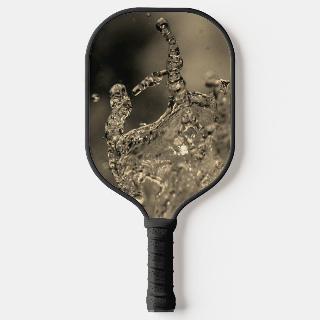 Golden Splash Pickleball Paddle (Front)