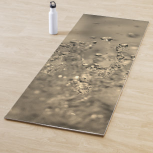 Golden Splash Yoga Mat