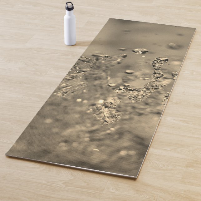 Golden Splash Yoga Mat (In Situ)