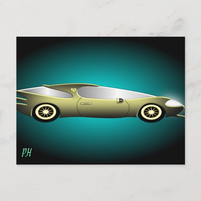 GOLDEN SPRINTER POSTCARD (Front)