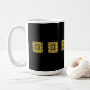 Golden Square AI art Coffee Mug