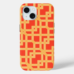 Golden Square Layers  iPhone 15 Case