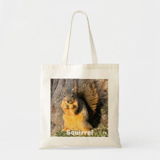 Golden Squirrel Tote Bag