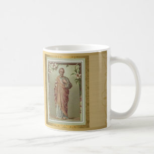 Golden St. Joseph Mug w prayer FEAST