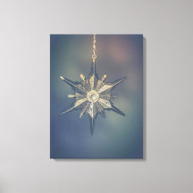 Golden Star 18" * 24" Stretched Canvas Print