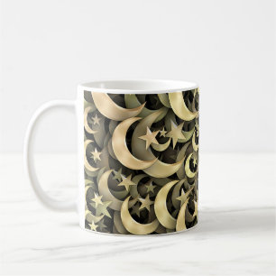 Golden Star and Crescent Coffee Mug