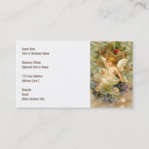 Golden Star Angel Business Card