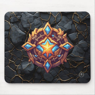 Golden Star Command  Mouse Mat