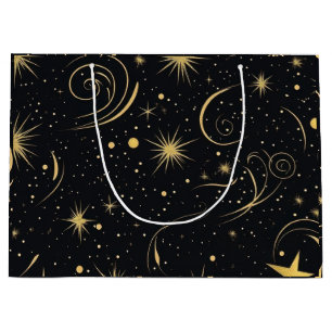 Golden Star Gift Bag