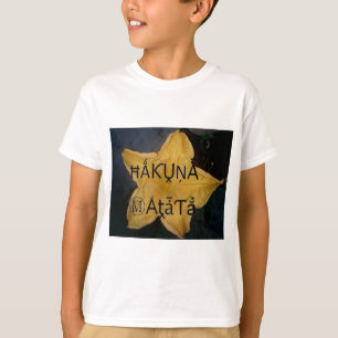 Golden Star Hakuna Matata Art Print T-Shirt