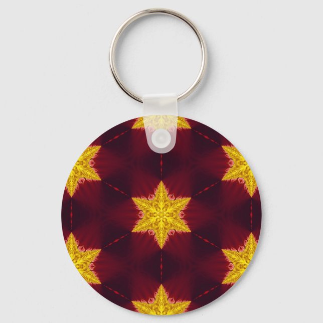 Golden Star Key Ring (Front)