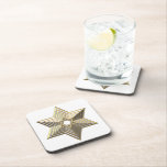 Golden Star of David Coaster<br><div class="desc">Golden Star of David

Feel free to add your own words and/or pictures to this item via Zazzle's great customisation tools.  This design also available on dozens of other products. Thanks for stopping by! God bless!</div>