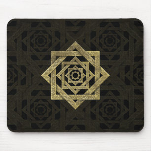 Golden Star of Lakshmi - Ashthalakshmi Mouse Mat