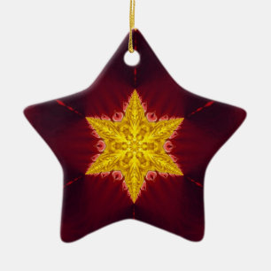 Golden Star Ornament