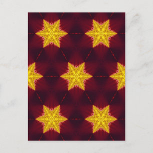 Golden Star Postcard