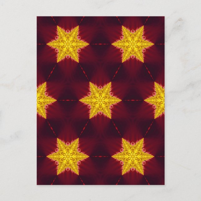 Golden Star Postcard (Front)