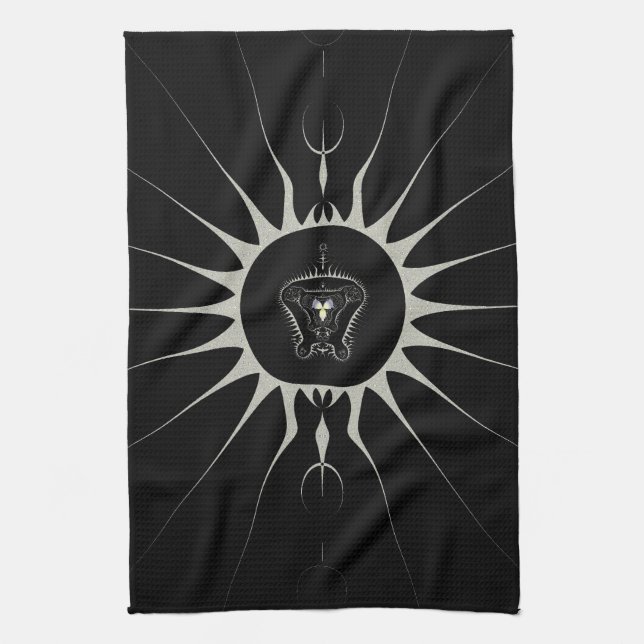 Golden Star Tea Towel (Vertical)