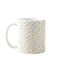 Golden Stars and Tree Brunches Coffee Mug