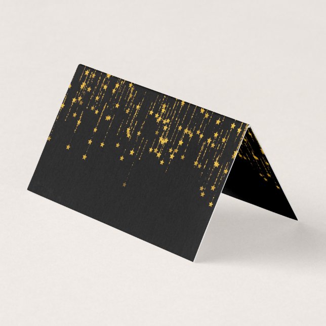 Golden Stars Business Card (Back)