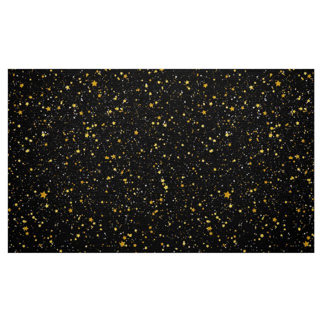 Golden Stars Fabric (Fat Quarter)
