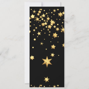 Golden Stars Invitation