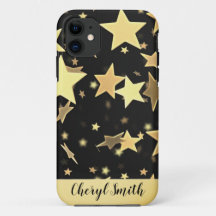 Golden Stars iPhone 11 Case