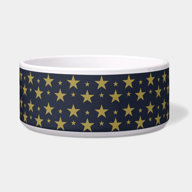 Golden Stars on Navy Blue – Elegant and Timeless (Front)