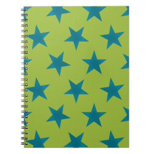 Golden Stars Pattern 20 Notebook