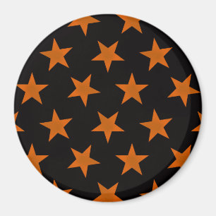 Golden Stars Pattern 5 Magnet