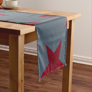 Golden Stars Pattern 9 Short Table Runner