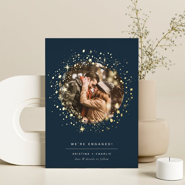 Golden Stars | Photo Engagement Announcement (Creator Uploaded)