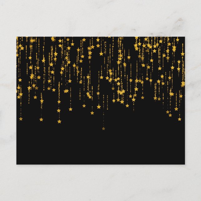 Golden Stars Postcard (Front)