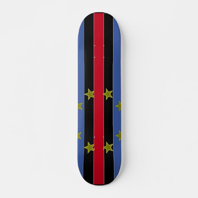 Golden Stars Skateboard (Front)