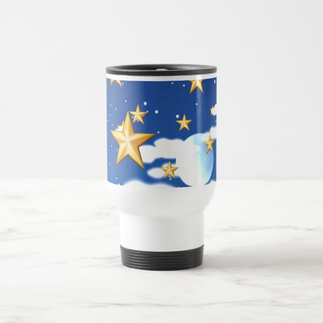 Golden Stars - Travel Mug (Center)