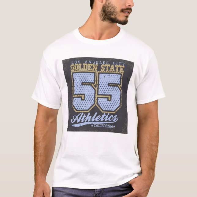 Golden State 55 California Athletics Tee (Front)