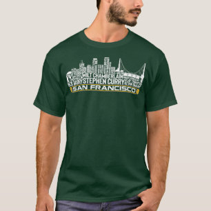 Golden State Basketball Team All Time Legends San T-Shirt