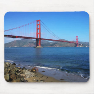 Golden State Bridge - San Francisco, California Mouse Mat