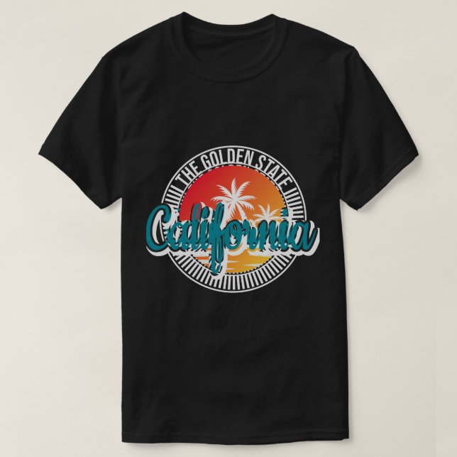 golden state california T-Shirt (Design Front)