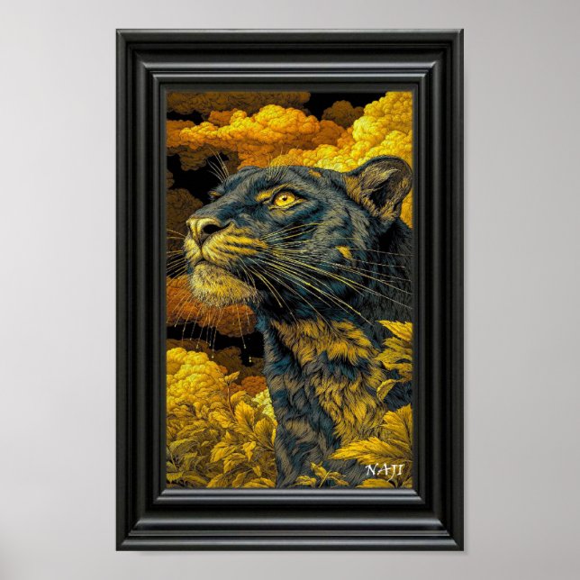 Golden Stillness Poster (Front)
