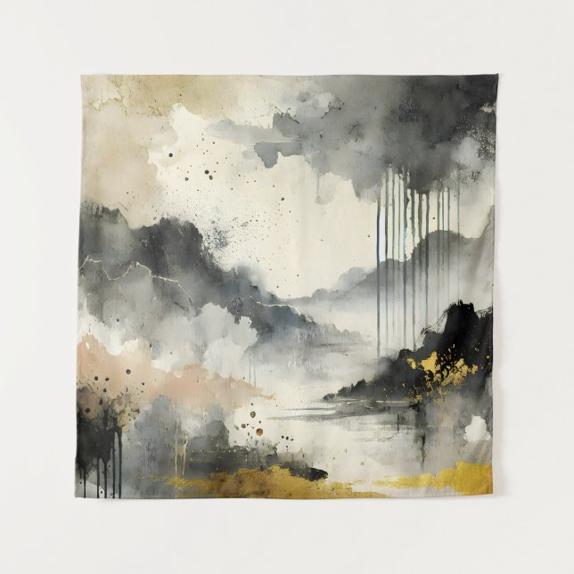 Golden Storm Tapestry (Front)