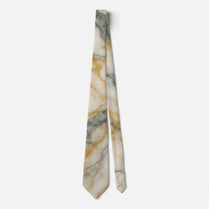 Golden Stratum Marble Texture Pattern Tie