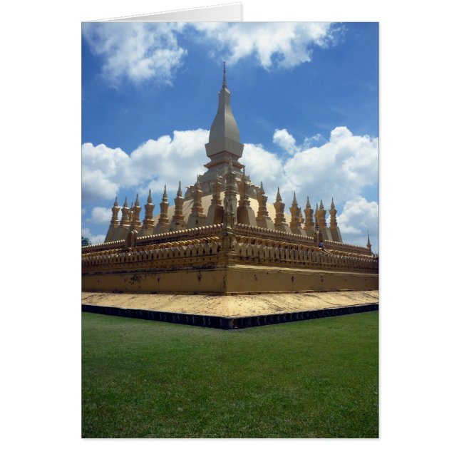 golden stupa laos (Front)