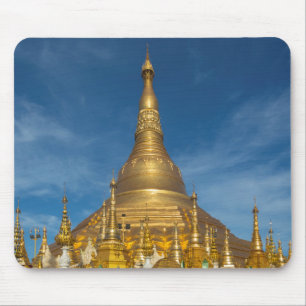 Golden Stupa Temple Mouse Mat