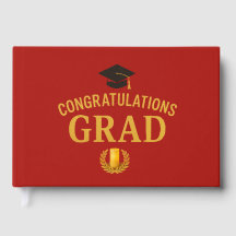 Golden Success Graduation Party Theme – Red & Gold