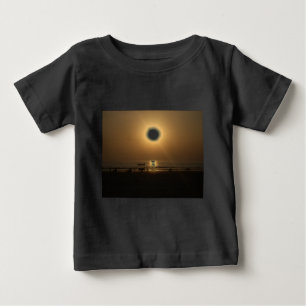 Golden Summer Sunset Reflection on the Beach Baby T-Shirt