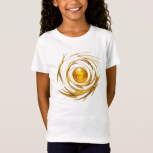 Golden Sun Art Girl's T-Shirt
