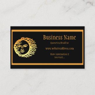 Golden Sun Business Card