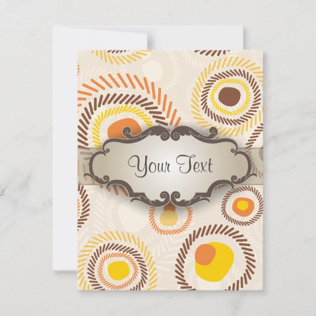 Golden Sunbursts with Nameplate (Front)