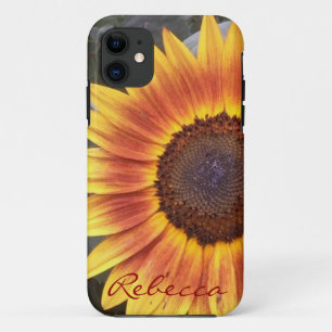 Golden Sunflower iPhone 5 case *Personlize*