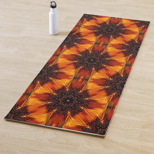 Golden Sunflowers...... Yoga Mat (In Situ)